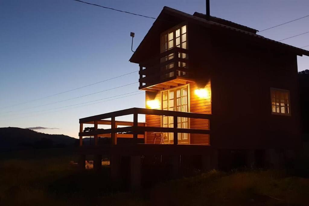 Вилла Cabana Estrela Do Ceu Urubici Mundo Novo  Экстерьер фото